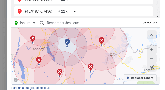géolocalisation Facebook